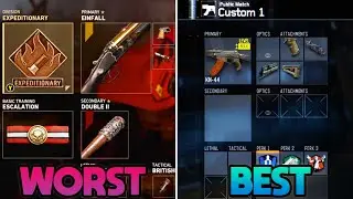 Каждая система COD Create-a-Class РЕЙТИНГОВАНА от худшего к лучшему!!! (2007-2021)