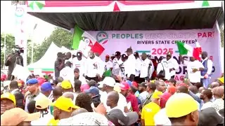 WATCH THE FLAG-OFF PDP's AUGUST 30, LOCAL GOVERNMENT ELECTION CAMPAIGN