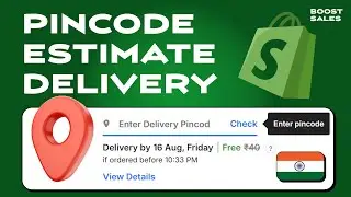 Boost Shopify Sales with Pincode Estimate Delivery Plugin!
