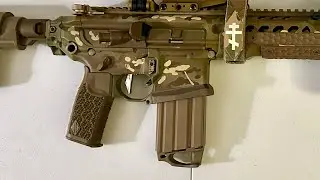 ASC AR-15.223/5,56 20 Round Straight Stainless Steel Magazines/ Magpul USGI Ranger Plate