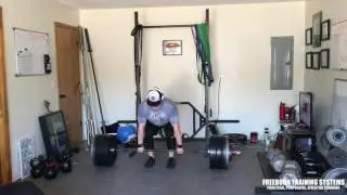 Deadlift 5 x 2 @ 450 lbs