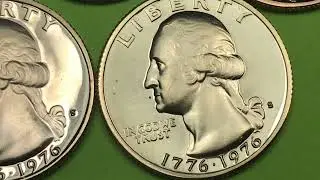 DC Minutes US 1976 Bicentennial Quarter Coin 1776-1976
