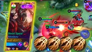 MOSKOV FULL CRITICAL BUILD! YOU MUST TRY! BEST BUILD FOR MOSKOV 2022!