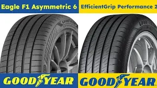 Goodyear Eagle F1 Asymmetric 6 vs Goodyear EfficientGrip Performance 2