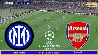 🔴Inter Vs Arsenal | STREAMING | Champions League Thriller | PES 21 Simulation