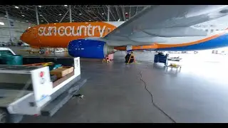 A Tour of TechOps &mdash; Sun Country Airlines MSP Maintenance Facility