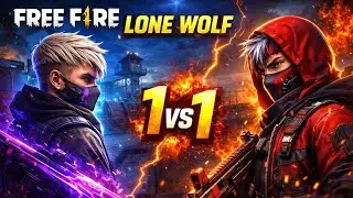 Free fire lone wolf play 1vs1 with random player | Pronk music | Viral Pronk | Soforaj
