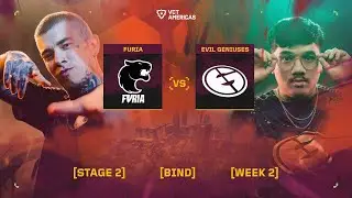 FURIA vs Evil Geniuses - VCT Americas Stage 2 - W2D1 - Map 1