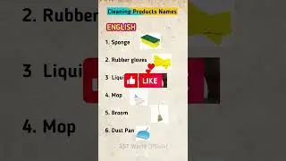 #shorts /Cleaning Products Names/ AST World Official