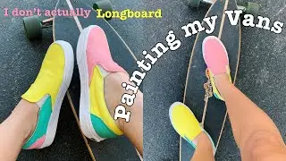 Painting my old Vans!