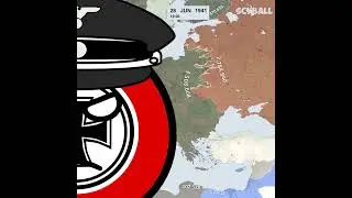 Germany Now vs Then #countryballs #countryballsanimation #shorts   #germanyball #history