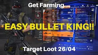DIVISION 2 WONY EASY EXOTIC - BULLET KING - TARGETED LOOT 26/04 - TU9 - FARM NOW!