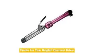 Hot Shot Tools Pink Titanium Curling Iron