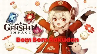 Genshin Impact - Klee + 2pcs Crimson Witch + 2psc Gladiator + The Widsith