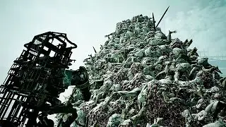 These Scary Monsters Are Scared To Chase Gunhead In The Forever Winter