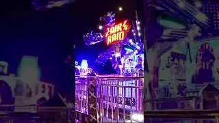 AIR RAID | offride | Newcastle valentine fair 2024 #funfair #onride  #airraid  #wilmots #valentine