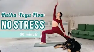 NO STRESS | Hatha Yoga Flow + Meditazione | 30 minuti