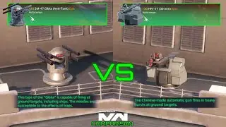 3M-47 Gibka (Anti Tank) VS HPJ-17 (30mm) | Autocannon Comparison | Modern Warships