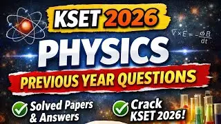 Karnataka SET Physics Old Papers | Target KSET 2026