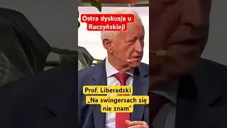 Ostra dyskusja u Raczyńskiej. Liberadzki: Nie znam się na swingersach