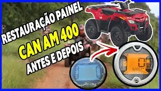 PAINEL QUADRICICLO CAN AM 400 OUTLANDER, RENEGADE, MAVERICK CONSERTO RESTAURAÇÃO