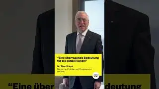 Gru&szlig;botschaft zum 30-j&auml;hrigen Jubil&auml;um | HNU 30Y | Ehrensenator Dr. Theo Waigel