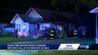 Iowa fire departments report increase in 911 calls