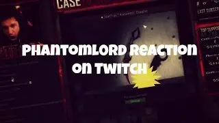 Phantoml0rd | His reaction when he got Karambit + Wild Roulette | CSGO