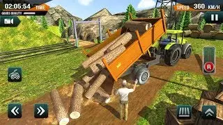 Offroad Tractor Farming Simulator 2018 : New Gameplay android By Racing Games #1