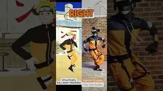 Naruto C Walk in VR #naruto #virtualrealitygames #vrchat #virtualreality