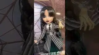 Wednesday doll #wednesdaydoll #monsterhigh #wednesdaywisdom #wednesdaynetflix #уэнздей