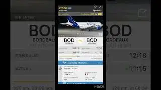 Novespace Bordeaux to Bordeaux ZEROG Airbus A310-304 age April 1989 36 years old