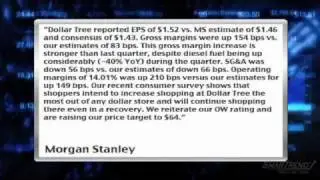 News Update: Morgan Stanley Maintains OW Rating On Dollar Tree (NASDAQ:DLTR), $64 Price Target