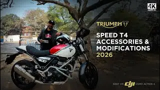 Triumph Speed T4 Accessories & Modifications | 2026