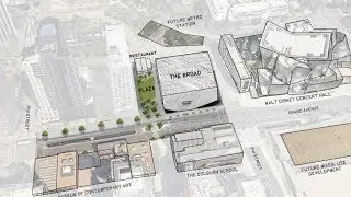 The Broad: A New Plaza and Restaurant for Downtown L.A.