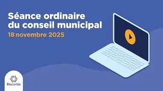 Séance ordinaire du conseil municipal – 18 novembre 2025