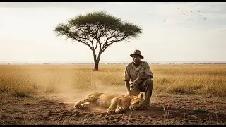 After saving a lion cub, he&rsquo;s confronted by the pride &mdash; and their reaction is unreal