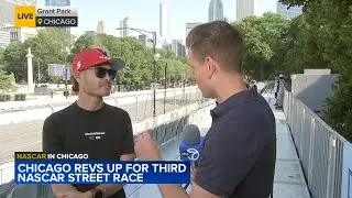 What do NASCAR drivers have to look out for on the Chicago racetrack?