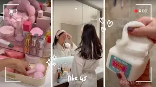 SELF-CARE Night routine tiktok compilation