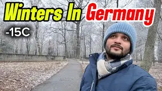 Winters in GERMANY 🥶😱 | Life in Germany 🇩🇪 | Itni Thand! 😨 | Vlog 31