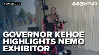 Governor Kehoe highlights NEMO exhibitor at Missouri State Fair ham breakfast