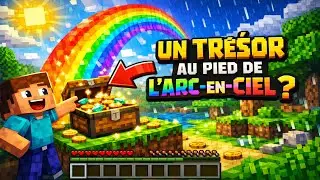 Un trésor au pied de l'arc-en-ciel ? | Animation Minecraft