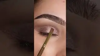 Super simple Easy Cut Crease Look with Purple Winged eyeliner #eyeshadow #cutcrease #easymakeup