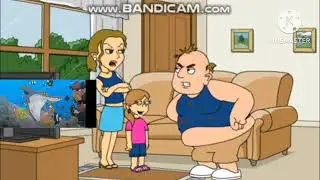 big baby tom doesn't want to wath doraemon and instead wants to watch barney