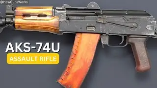 😱AKS 74U Assault Rifle | How AK -74 works | X-ray of AKS74U Gun | @How_Guns_works