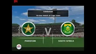 SOUTH AFRICA Vs Pakistan 10 Overs 1st Match EA sports cricket 2019 games PC Gameplay