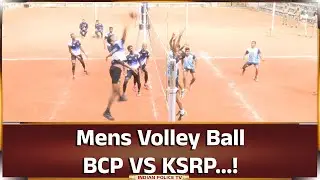 Mens Volley Ball | BCP VS KSRP | Karnataka State Police Sports Meet...!