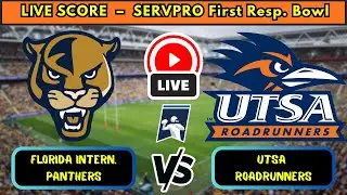🔴 Florida International Panthers vs UTSA Roadrunners | NCAAF BOWL Football | Live Score  December 26