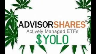 YOLO AdvisorShares Pure Cannabis ETF!!!