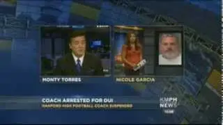 Hanford High Coach Arrested: Drunk Driving Charge